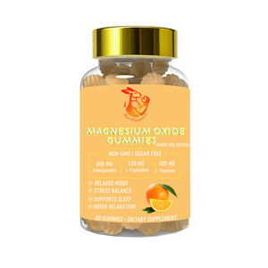 Gummies à l'oxyde de magnésium avec vitamines et extrait d'ashwagandha : Améliorent la qualité du sommeil, apaisent l'humeur, réduisent le stress et favorisent le métabolisme énergétique - Product Image 1