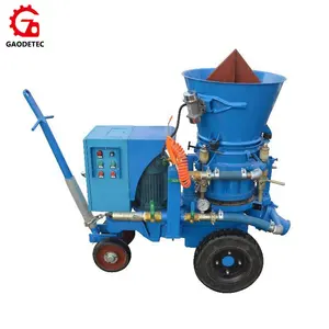 Refractory Dry Spraying Machine Variable Output Spray Refractory Dry Mix Rotor Refractory Gunning Machine For Sale
