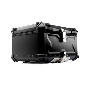 Boîtier de queue de moto en alliage d'aluminium 80l, coffre-fort universel pour YAMAHA, KAWASAKI, SUZUKI, <span class=keywords><strong>HONDA</strong></span>, offre spéciale - Product Image 2