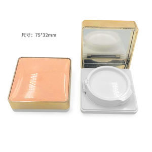 Conteneur carré en plastique personnalisé double couche 15g réutilisable cosmétique <span class=keywords><strong>Cox</strong></span> à coussin d'air Boîte à poudre BB CC Matériau d'emballage - Product Image 2