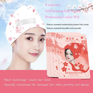 Haarpflege Pflegendes Haar SPA Salon Langlebige Weichheit Reparatur Conditioner Dampf Selbst wärmende Haarmaske Blatt - Product Image 3