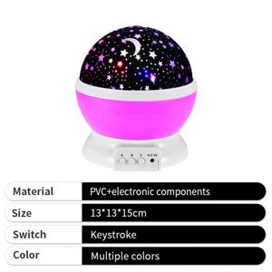 2025 Hot Selling Star <b>Projector</b> Night <b>Light</b> Gift Bed Room Romantic Rotating Lamp for Kids - Product Image 2