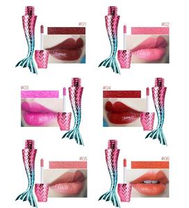 20 colores sirena impermeable brillo de labios sedoso mate terciopelo brillo de labios de las mujeres maquillaje brillo de labios Etiqueta Privada lápiz labial líquido - Product Image 4