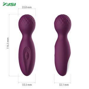 Vibratore portatile personalizzato forte potere sesso adulto G Spot Clitoris donne Mini bacchetta magica erotica - Product Image 1