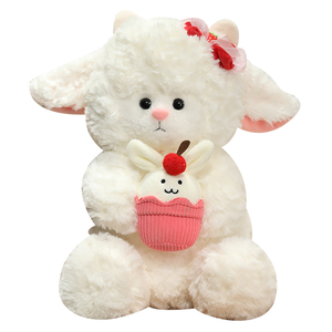 Giocattoli di peluche simpatici pupazzi di pecora <span class=keywords><strong>in</strong></span> gonna con giocattoli di peluche personalizzati regali per Festival - Product Image 1
