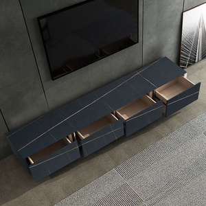 Luce di Lusso Stile Minimalismo Ardesia Tavolo Da Tè Mobile Porta TV Moderno Del Progettista <span class=keywords><strong>Soggiorno</strong></span> Mobile TV - Product Image 5