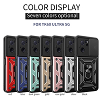 Casing ponsel Xiaomi Mi 13T/13T Pro, casing ponsel cincin pelindung lensa kamera penuh tekan jendela geser untuk Redmi 13C K60 Ultra