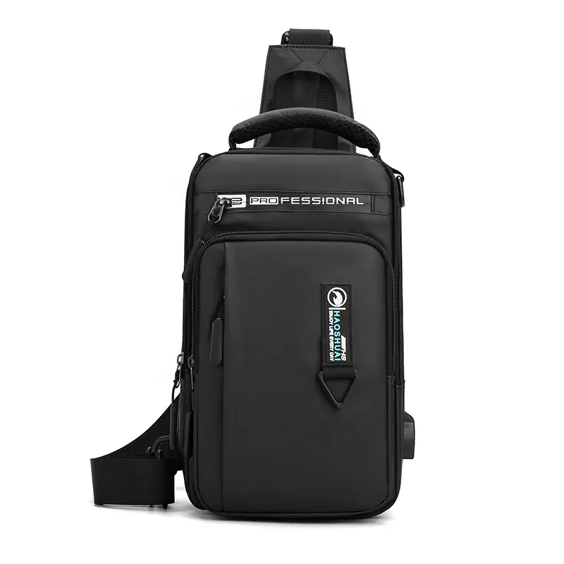 Multifunction Crossbody Bag Anti-theft Shoulder Messenger Bags Male Waterproof Short Trip Chest Bag Shoulder for Men