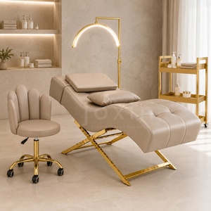 Nueva Camilla para Pestañas Rizadas, Mesa de Masaje para Salón de Belleza, Camillas para Pestañas, Camilla Facial Marrón para Masajes Faciales - Product Image 3