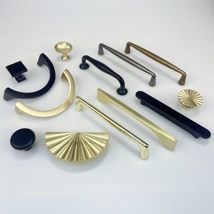 New Design Luxury Fittings Zinc Alloy <strong>Bedroom</strong> Cabinet <strong>Door</strong> Modern <strong>Bedroom</strong> Kitchen Furniture Cabinet Drawer Handle - Product Image 1
