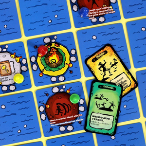 Chủ đề sống sót lsland nhiều đa siêu thoát phòng hội đồng quản trị trò chơi sản xuất Câu Đố thẻ Hội Đồng Quản trị trò chơi - Product Image 6