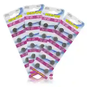Batería de pila de botón Ag13 de 1,5 V Ag13 Lr44, batería de reloj alcalina a granel MSDS Hua Dao, <span class=keywords><strong>pilas</strong></span> alcalinas de 4,5 V <span class=keywords><strong>Lr1130</strong></span>, 1,5 voltios - Product Image 1
