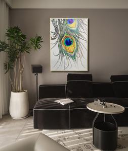 Décoration intérieure moderne Décoration murale tête d'animal <span class=keywords><strong>Peinture</strong></span> en porcelaine cristal Arts muraux Maison Salon Hôtel - Product Image 6
