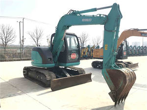 Mini excavatrice utilisée de 7 tonnes excavatrice de chenille de Kobelco sk70sr sk75 à vendre - Product Image 5