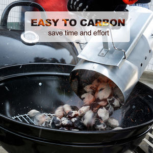 Outdoor <strong>Bbq</strong> Slow Burning Charcoal Chimney <strong>Starter</strong> <strong>Coal</strong> <strong>Starter</strong> Firelighter Tools Rapidfire Chimney <strong>Starter</strong> - Product Image 6