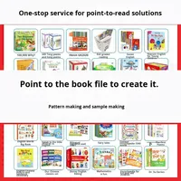 Lápiz de Lectura Inteligente con Forma de Animal, Educativo, con Batería de Litio para Bebés, Material Plástico, Juego de Caja de Regalo, Lápiz Parlante para Niños