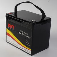 Pasokan produsen 12V 95ah LiFePO4 baterai siklus dalam baterai surya Lithium besi fosfat untuk sistem energi surya