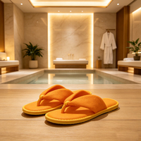 Chaussons d'hôtel, chaussons d'hôtel jetables, chaussons tongs, chaussons pour invités, chaussons d'accueil, chaussons de spa