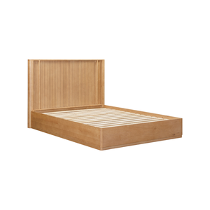 LINEAR RANGE Collection Modern Design Eco-Friendly Durable Bedroom Furniture High Grade Wooden <b>Bed</b> Solid Wood - Product Image 1