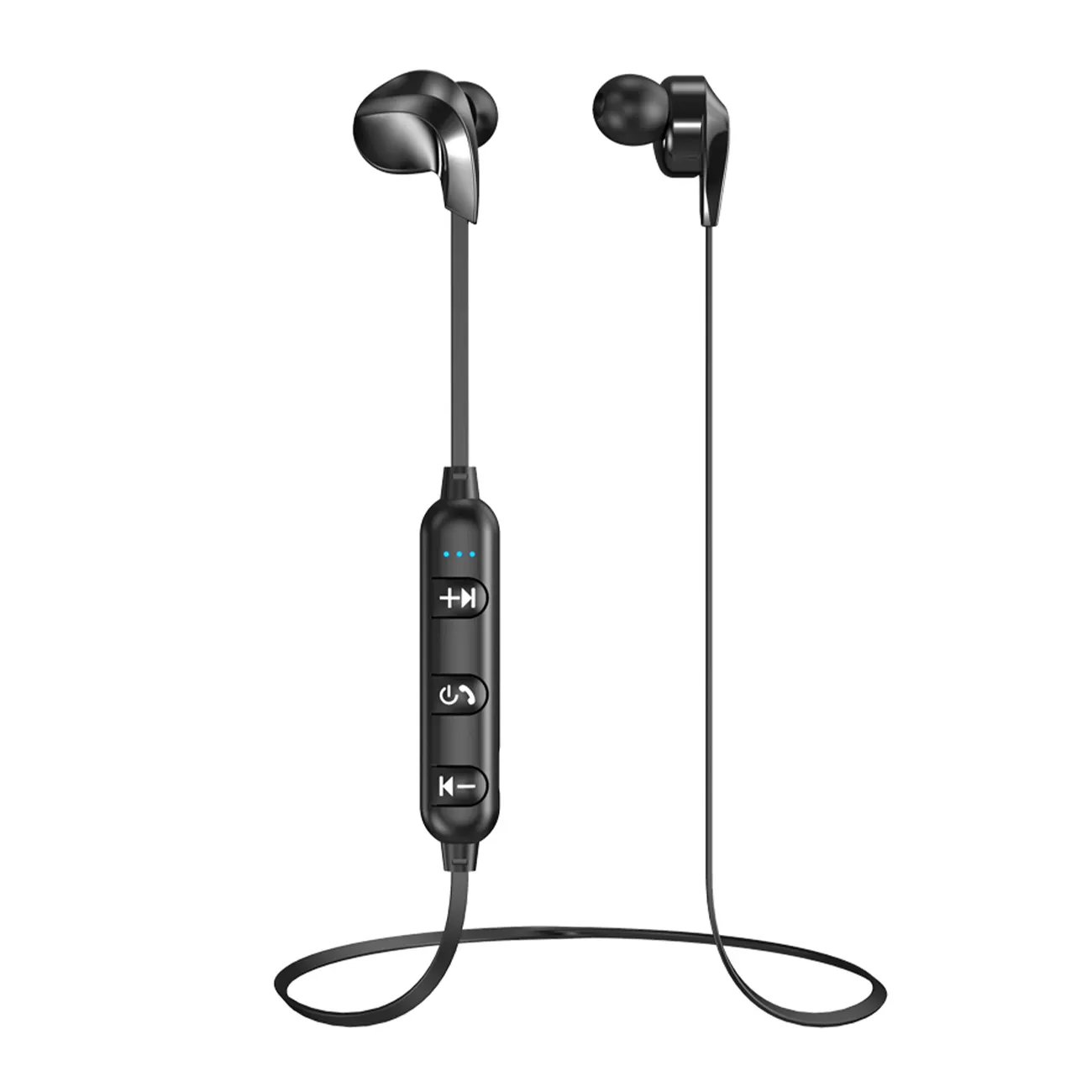 Headset Sport Lenovo ES204 Original dengan Headphone Bluetooth Leher TWS 5.0 Speaker Olahraga Lari HIFI Stereo Earphone