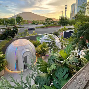 <span class=keywords><strong>Tente</strong></span> de salle à bulles pour glamping en plastique PC géodésique et bon marché pour l'extérieur - Product Image 3