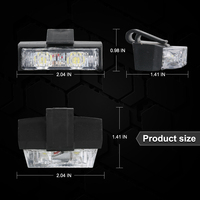 LED-007-16 Luz estroboscópica DE EMERGENCIA Tablero de cubierta Rejillas intermitentes Tablero de cubierta Parrilla Advertencia DE EMERGENCIA Barra de luz estroboscópica con controlador