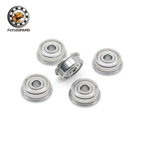 Rodamientos de Brida Flyleopard F625ZZ 5x16x5mm, Rodamientos de Bolas de Ranura Profunda en Miniatura con Bridas, Métricos P0, Acero Cromado - Product Image 4