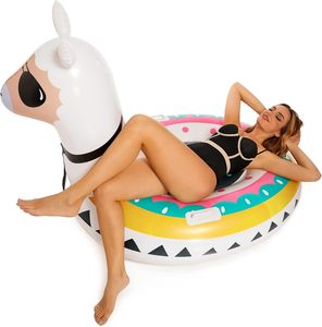 Flotador Inflable de PVC con Diseño de Llama, para Piscina, para Adultos, 63"Lx43"W, Divertido y Relajante - Product Image 5