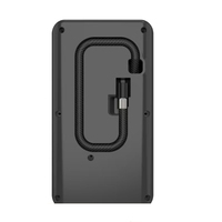 Démarreur portable pour moto et voiture avec pompe à air et compresseur, batterie au lithium, courant de crête 400A, gonfleur de pneus