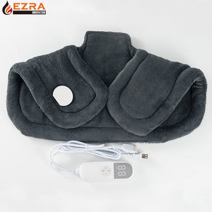 Coussin chauffant électrique réglable à 10 niveaux de température avec protection contre la surchauffe pour le cou et les épaules - Product Image 1