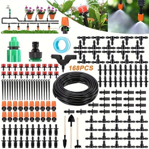 Kit de Riego Automático de 15 Metros con Sistema de Goteo y Aspersión con Pala para Regar Flores de Jardín - Product Image 1