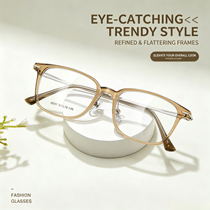 22326 Montature per <span class=keywords><strong>occhiali</strong></span> Xiaohongshu stile rilassato anti-età, protezione dalla luce blu, stile celebrità online, montatura larga 3,5 mm. - Product Image 2
