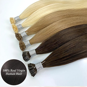 Extensiones de <span class=keywords><strong>Cabello</strong></span> Virgen Ruso de Lujo <span class=keywords><strong>con</strong></span> Punta Plana, Venta al por Mayor, Doble Trama, <span class=keywords><strong>Rubio</strong></span> Balayage, Extensiones de Queratina <span class=keywords><strong>con</strong></span> Punta Plana de Fábrica - Product Image 4