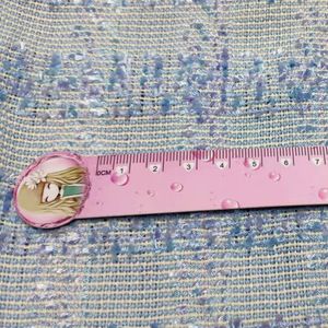 Custom Yarn <strong>Dyed</strong> Tweed Speckled Tweed Green <strong>Fabric</strong> Costume Tweed Thick Textured <strong>Fabric</strong> for Clothing