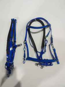 Bride d'endurance de qualité supérieure en cuir de haute qualité, confortable et réglable, idéale pour l'équitation longue distance - Product Image 2