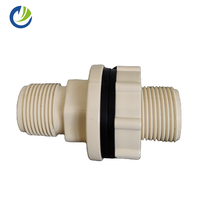 Raccord en PVC-C de haute qualité de Chine, 1/2 à 2 pouces, ASTM2846, connecteur de réservoir, tuyau d'eau fileté