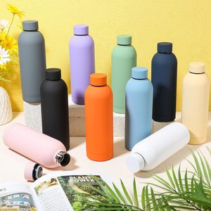 Botella de Agua Deportiva de Acero Inoxidable de 500 ml con Aislamiento al Vacío, Doble Pared, Personalizable con Logotipo, Termo para Bebidas - Product Image 4