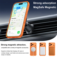 Casing Pembuang Panas Magnetik untuk iPhone 17 Pro Max/17 Air/16 Plus/15/14  Perlindungan Pendinginan Anti Jatuh 360 Putar dengan Dudukan Logam
