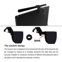 Lámpara LED inteligente de lectura electrónica para escritorio, Monitor regulable, pantalla de portátil, luz colgante de relleno, Clip, iluminación de ordenador para el hogar