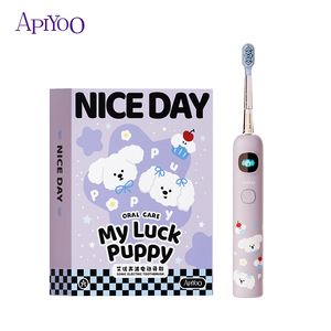 Cepillo de dientes eléctrico sónico inteligente para niños, cabezal de cepillo suave resistente al agua IPX7, 3 modos, guía de voz, batería de 2000mAh, 180 días de duración - Product Image 3