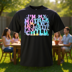 Camiseta I'm My Mother In Law's Favorite Child, unisex, talla para adultos S M L XL XXL - Product Image 3