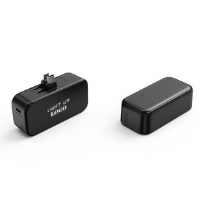 Meilleure vente Style logo personnalisé <span class=keywords><strong>chargeur</strong></span> noir sans fil magnétique chargeurs portables 5000mah capsule rapide batterie externe - Product Image 2