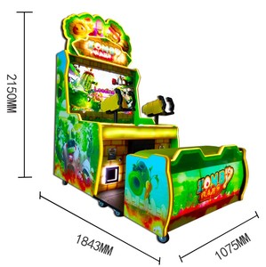 Zombie War juegos de disparos 2 jugadores máquina de armas <span class=keywords><strong>juego</strong></span> que funciona con monedas ubicación Arcade boletos de Canje fuera - Product Image 5
