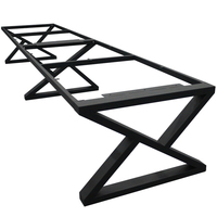 Table basse et thé en or de luxe moderne et minimaliste en métal et verre design contemporain personnalisé pour bureau à domicile Solution OEM