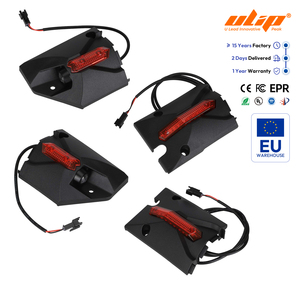 Ensemble de feux latéraux d'origine pour trottinette électrique Kukirin G2 Max - Remplacement de l'assemblage de clignotant gauche et de feu d'avertissement - Product Image 1