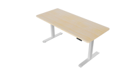 Nouveau produit D1 Bureau réglable en hauteur à double moteur, faible bruit, en acier, électrique, pour travailler assis ou debout