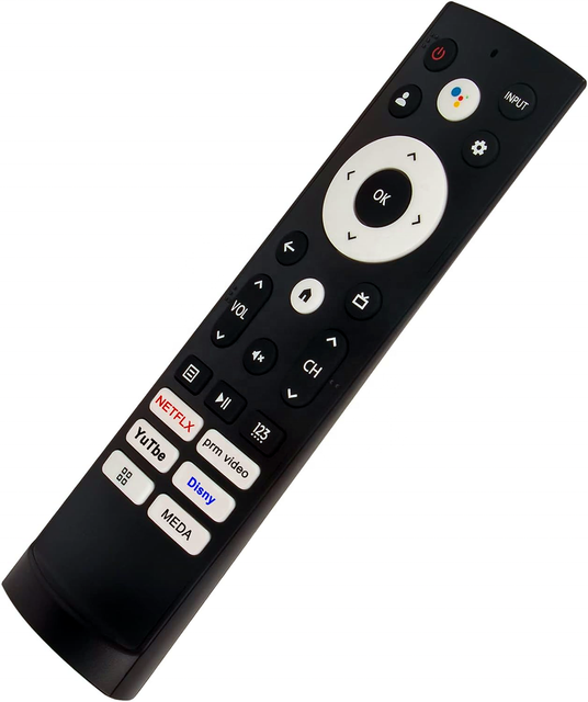 Hisense Smart TV Remote Control ERF3S90H Voice Replaced Remote Control Fit for Hisense Google Smart TV ERF3S90H 65U7G 43A6H