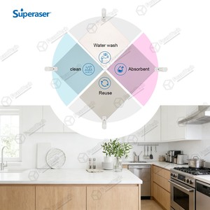 Éponges magiques Superaser, lingettes de nettoyage ménager puissantes sans produits chimiques pour la cuisine et la salle de bain - Product Image 2