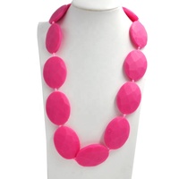 Collier de dentition pour bébé en silicone souple couleur ambre, jouet de dentition doux pour bébé