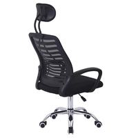 Chaise de direction pivotante moderne réglable en usine Anji Chaise de sommeil inclinable Chaise de bureau ergonomique en maille avec accoudoir